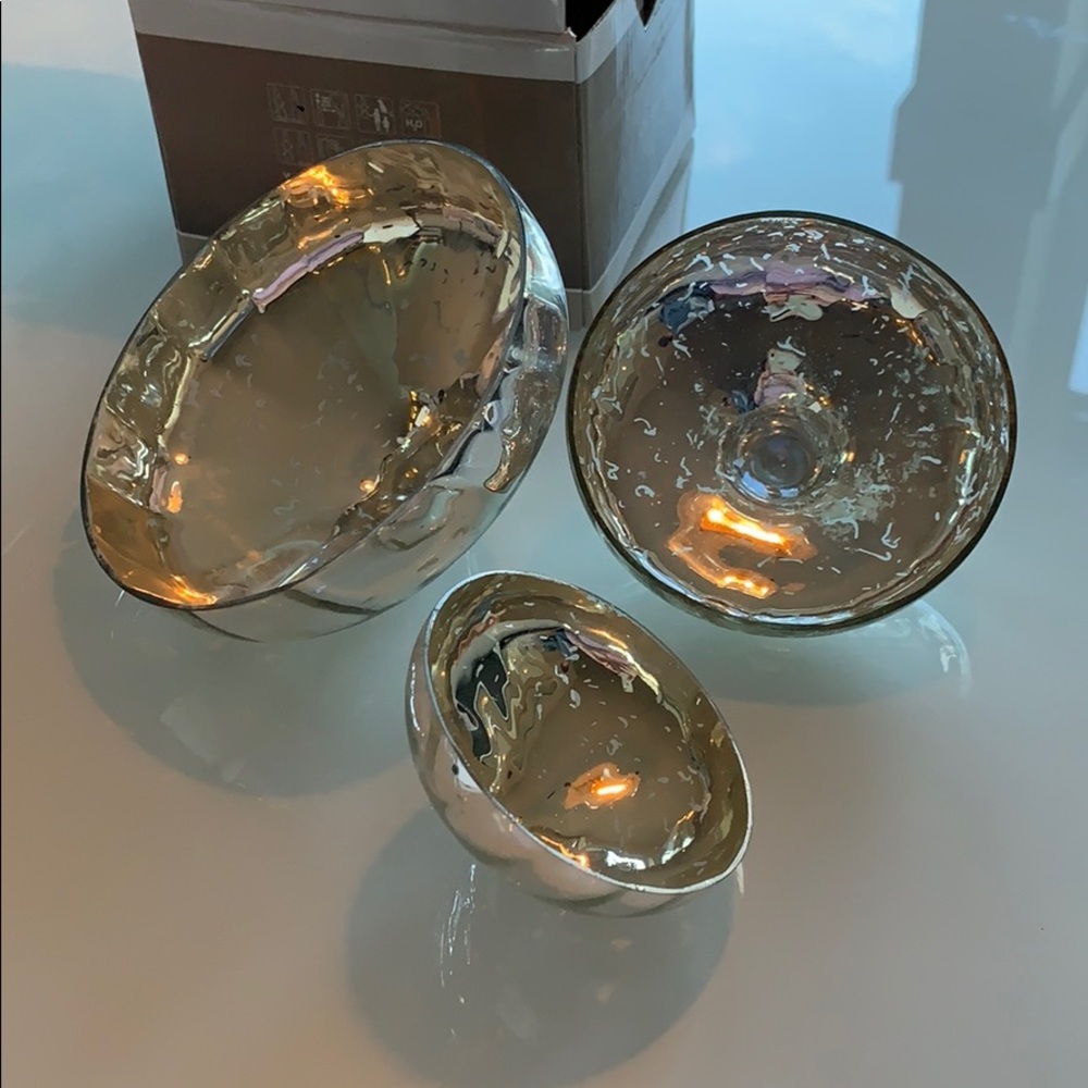 Floating tea light holders - set of 3